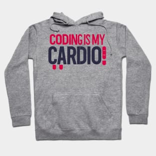 Coding Is My Cardio | Gym Geek Developer Hoodie